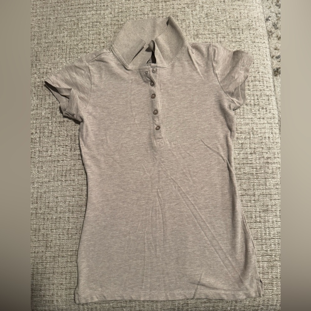 Beige color polo shirt size small NWOT